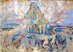 Edvard Munch  - Bilder Gemälde - Towards the Light