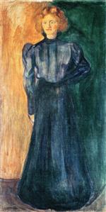 Edvard Munch  - Bilder Gemälde - Tulla Larsen