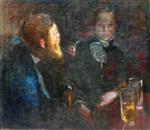 Edvard Munch  - Bilder Gemälde - Tête-à-Tête