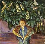 Edvard Munch  - Bilder Gemälde - Under the Chestnut Tree