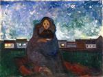 Edvard Munch  - Bilder Gemälde - Under the Stars