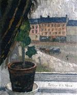 Edvard Munch  - Bilder Gemälde - View across Olaf Rye's Square