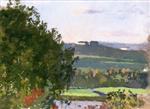 Edvard Munch  - Bilder Gemälde - View of Grüners Garden