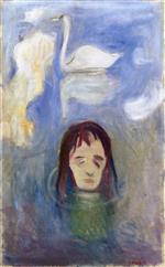 Edvard Munch  - Bilder Gemälde - Vision