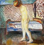 Edvard Munch  - Bilder Gemälde - Weeping Woman