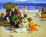 Edward Henry Potthast - Bilder Gemälde - A Family Outing
