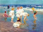 Edward Henry Potthast - Bilder Gemälde - A Holiday