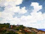 Edward Henry Potthast - Bilder Gemälde - A Summer Day