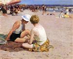 Edward Henry Potthast - Bilder Gemälde - A Summer Vacation