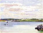 Edward Henry Potthast - Bilder Gemälde - Across Squam River