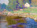 Edward Henry Potthast  - Bilder Gemälde - Brandywine River