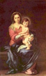 Bartolome Esteban Perez Murillo - Peintures - Madone