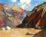 Edward Henry Potthast  - Bilder Gemälde - Down in the Grand Canyon
