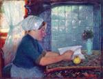 Edward Henry Potthast  - Bilder Gemälde - Dutch Interior