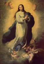 Bartolome Esteban Perez Murillo - Bilder Gemälde - Maria Immaculata