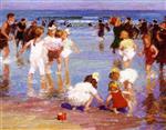 Edward Henry Potthast  - Bilder Gemälde - Happy Days