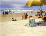 Edward Henry Potthast  - Bilder Gemälde - Hourtide