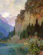 Edward Henry Potthast  - Bilder Gemälde - In the Far Northwest
