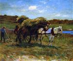 Edward Henry Potthast  - Bilder Gemälde - In the Salt Marshes