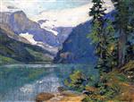 Edward Henry Potthast  - Bilder Gemälde - Lake Louise