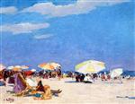 Edward Henry Potthast  - Bilder Gemälde - Manhattan Beach