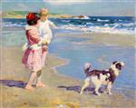 Edward Henry Potthast  - Bilder Gemälde - Playmates