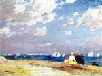 Edward Henry Potthast  - Bilder Gemälde - Sailboats