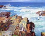 Edward Henry Potthast  - Bilder Gemälde - Sea Gulls