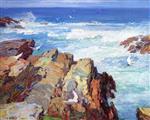 Edward Henry Potthast  - Bilder Gemälde - Sea Gulls