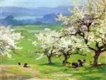 Edward Henry Potthast  - Bilder Gemälde - Springtime