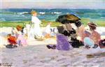 Edward Henry Potthast  - Bilder Gemälde - Summer Afternoon