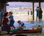 Edward Henry Potthast  - Bilder Gemälde - Sunlight and Shadow