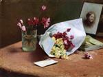 Edward Henry Potthast  - Bilder Gemälde - Table Top Still Life