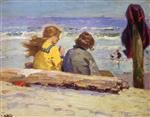 Edward Henry Potthast  - Bilder Gemälde - The Chaperones