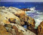 Edward Henry Potthast  - Bilder Gemälde - The Maine Coast