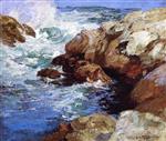 Edward Henry Potthast  - Bilder Gemälde - The Maine Coast
