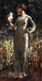 Theodore Robinson - Bilder Gemälde - A King's Daughter