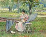 Theodore Robinson - Bilder Gemälde - Correspondence