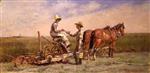 Theodore Robinson  - Bilder Gemälde - Haying