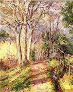 Theodore Robinson  - Bilder Gemälde - Path in Frascati