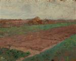 Theodore Robinson  - Bilder Gemälde - Planting Fields