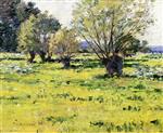 Theodore Robinson  - Bilder Gemälde - Springtime