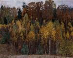 Stanislaw Julianowitsch Zukowski - Bilder Gemälde - Autumnal Landscape