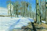 Stanislaw Julianowitsch Zukowski - Bilder Gemälde - Early Spring-6