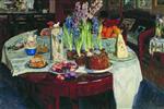 Stanislaw Julianowitsch Zukowski  - Bilder Gemälde - Easter Still-Life