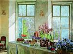 Stanislaw Julianowitsch Zukowski  - Bilder Gemälde - Easter