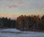 Stanislaw Julianowitsch Zukowski  - Bilder Gemälde - Forest Clearing