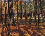 Stanislaw Julianowitsch Zukowski  - Bilder Gemälde - Forest-3