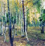 Stanislaw Julianowitsch Zukowski  - Bilder Gemälde - Forest