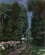 Stanislaw Julianowitsch Zukowski  - Bilder Gemälde - Garden Path